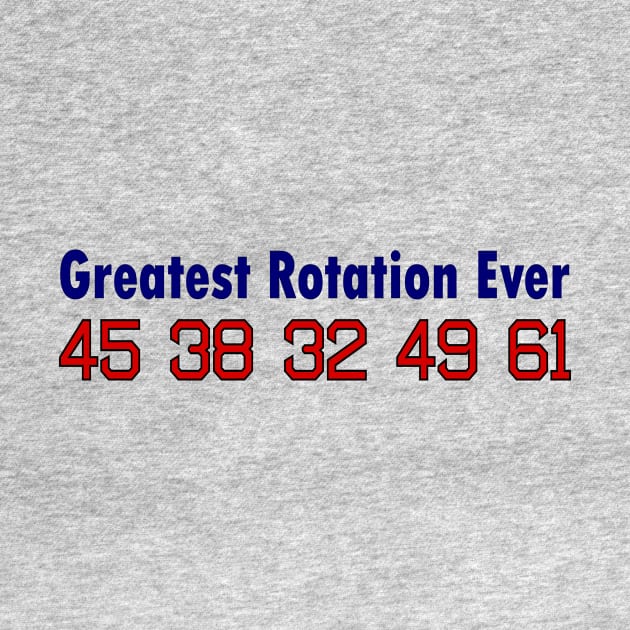 Red Sox Greatest Rotation Ever by Retro Sports